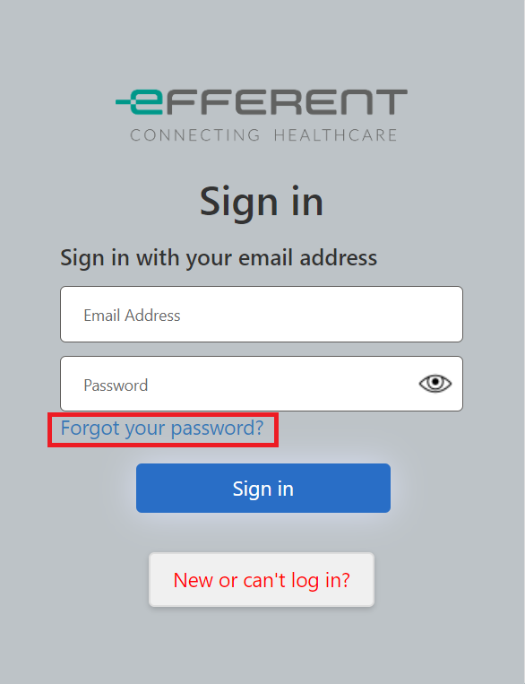 Efferent